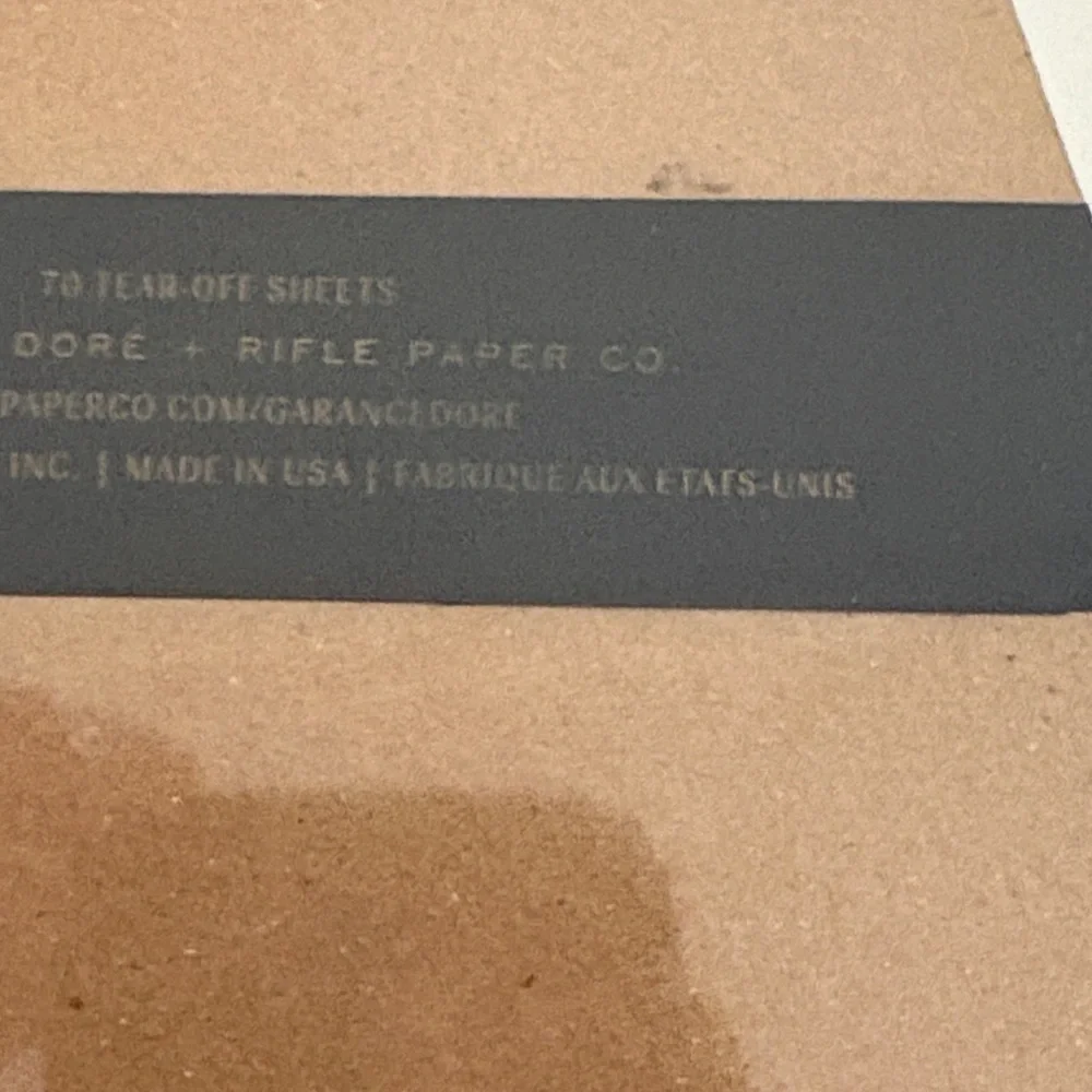 NWT Set of 2 Rifle Paper Co. x‎ Garance Doré To Do Notepads Padfolio Notebook